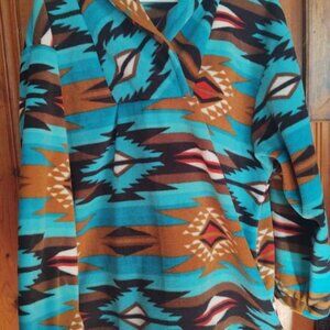 Custom Cowboy Sweater Fleece Pullover